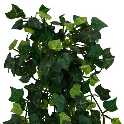 vidaXL Umetne viseče rastline 12 kom 339 listov 90 cm zelene