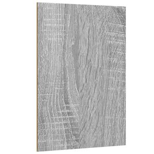 vidaXL Dekorativni paneli 12 kos Siva Sonoma 15 x 21 x 0,27 cm