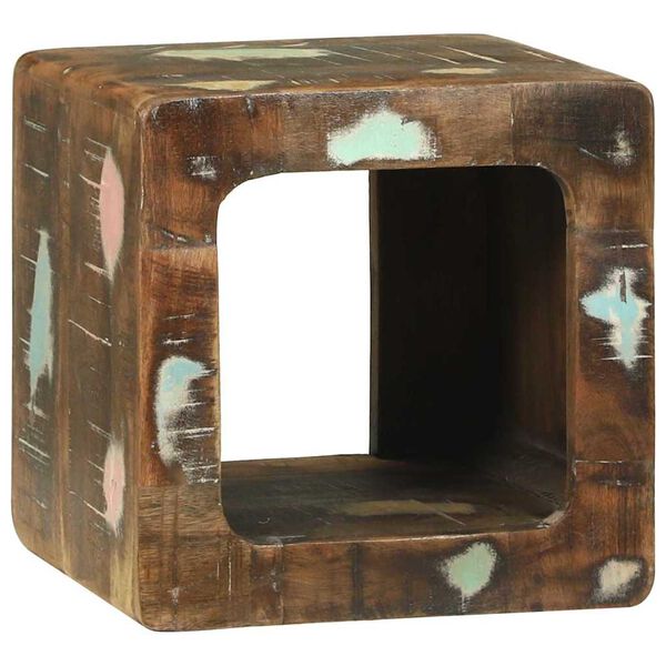 vidaXL TV enote 2 pcs večbarvno 36 x 30 x 36 cm Trdna obnovljena les