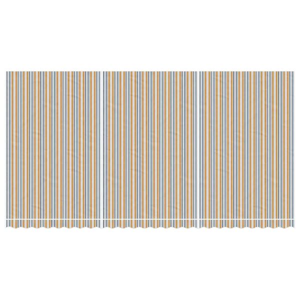 vidaXL Nadomestna tkanina za tendo večbarvne črte 6x3 m