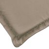 vidaXL Blazina za ležalnik taupe 180x60x4 cm oxford tkanina