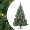 vidaXL Umetno Zložljivo Božično Drevo Zelena 150 cm PVC in kovina