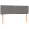 vidaXL Box spring posteljni z vzmetnico temno siv 140x190 cm blago