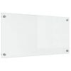 vidaXL Kuhinjski panel Transparentno 80 x 40 cm kaljeno steklo