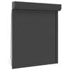 vidaXL Rolo zaslon Antracit 110 x 130 cm Aluminij in poliuretan