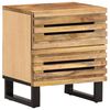 vidaXL Nočna omarica 40x34x46 cm trden robusten mangov les