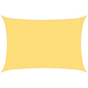 vidaXL Senčno jadro 160 g/m&sup2; bež 2,5x3,5 m HDPE