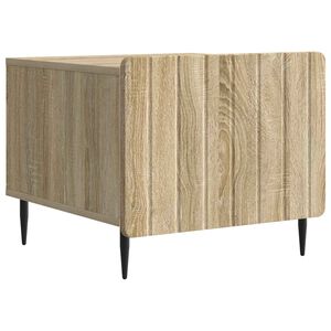 vidaXL Klubska miza Sonoma hrast 49 x 50 x 42 cm Inženirski les