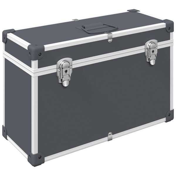 vidaXL Ročaji za kabinete 12 pcs Antracit 85 x 45 mm Kovina