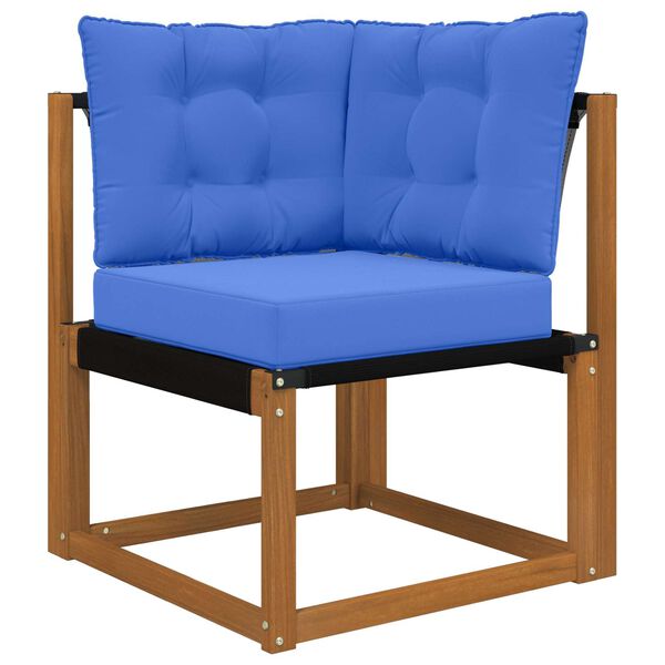 vidaXL Zunanja blazina za kavč 3 pcs Turkizna Poliester