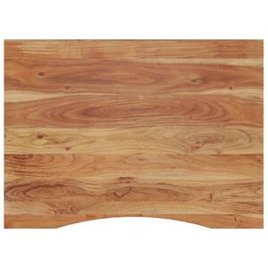 vidaXL Mizna plo&scaron;ča 100x80x2,5 cm pravokotna trden akacijev les