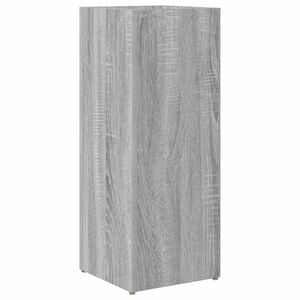 vidaXL Stojalo za dežnik Siva Sonoma 25 x 24,5 x 64 cm Inženirski les