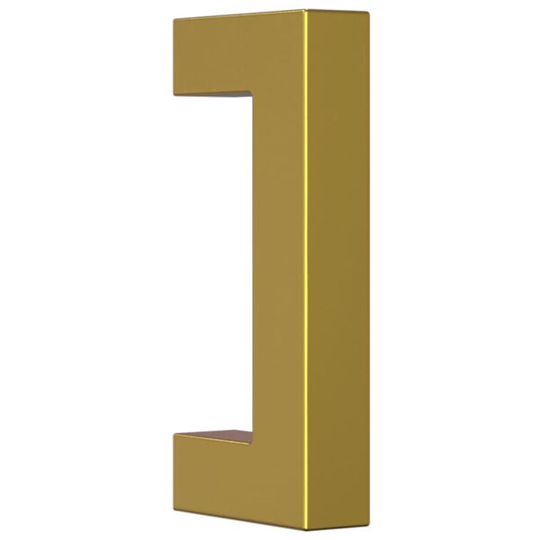 vidaXL Ročaji za omarico 20 kosov zlati 64 mm nerjaveče jeklo