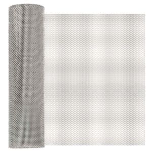 vidaXL Mrežna zaslona 40 x 200 cm 8 Mesh Inox 201 Srebrna