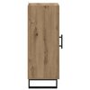 vidaXL Strani &scaron;al Umetni hrast 34,5 x 34 x 90 cm