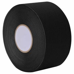 vidaXL Samolepljiva tape za umetno travo Črna 10 x 0,05 cm