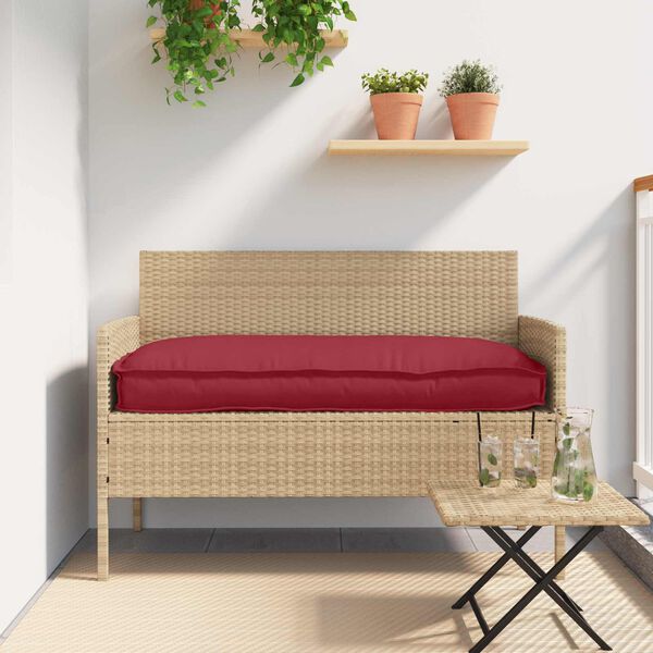 vidaXL Blazina Vinorodna rdeča 80 x 80 x 52 cm Oxford tkanina