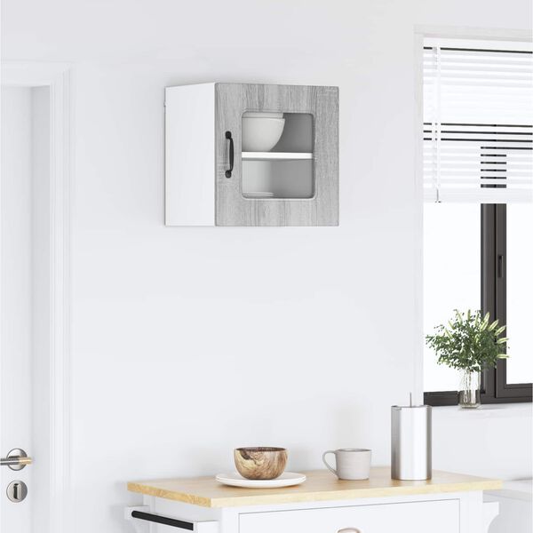 vidaXL Kuhinjski element Kalmar Siva Sonoma 40 x 31 x 40 cm