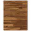 vidaXL Pravokotna miza 60 x 40 x 3,2 cm Pravokotna Masiven les akacije