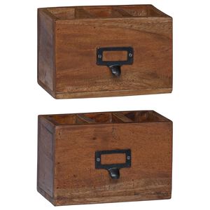 vidaXL Etui za svinčnike večbarvno 18 x 10 x 12 cm