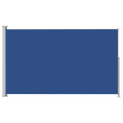 vidaXL Zložljiva stranska tenda za teraso 180x300 cm modra