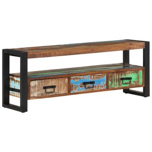 vidaXL TV omarica 120x30x45 cm trden predelan les