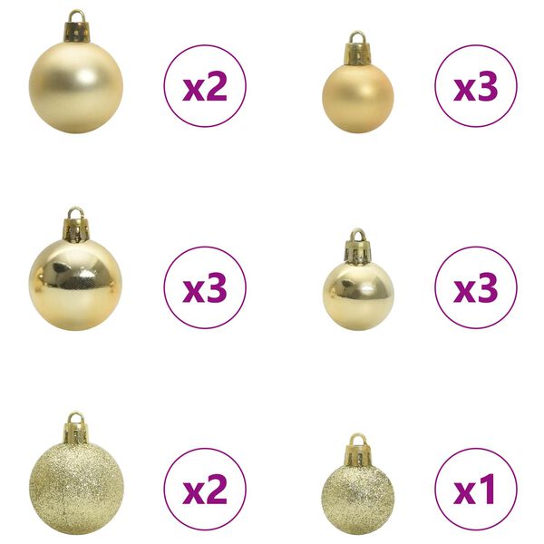 vidaXL Umestno božično drevo med 150 LED Bela 150 cm PVC in jeklo