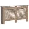 vidaXL Pokrov za radiator 152x19x81,5 cm MDF