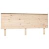 vidaXL Posteljno vzglavje 184x6x82,5 cm trdna borovina