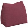 vidaXL Poglavni vzglavnik Vinorodna rdeča 60 x 20 x 50 cm blago
