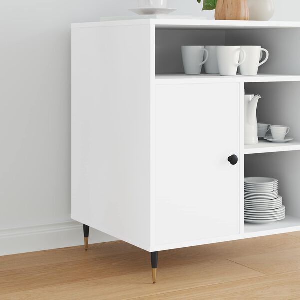 vidaXL Kosi pohi&scaron;tva 12 pcs Črna in zlata &Oslash; 40 x 98 mm elezo