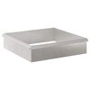 vidaXL Ograje proti polžem 8 kos 100 x 3,5 x 25 cm Nerjaveče jeklo
