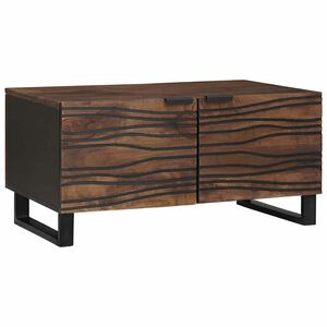vidaXL Klubska miza Oreh 80 x 50 x 40 cm Inženirski les