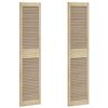 vidaXL Vrata omare 2 kos Naravna 170 x 2,1 x 39,5 cm Trdna borovina