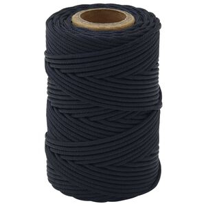 vidaXL Rop za čoln 0.2 mm 50 m Kraljevo modra Poliester