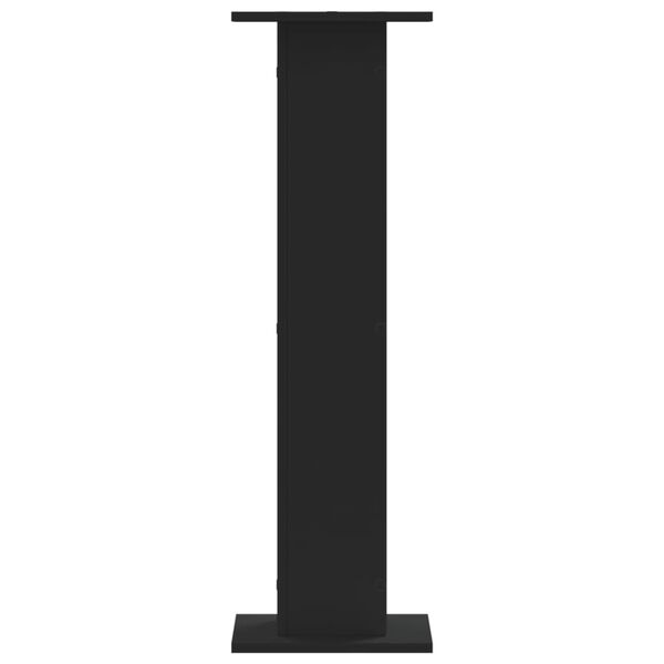 vidaXL Stojalo za zvočnike 2 kosa črno 30x30x95 cm inž. les