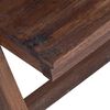 vidaXL Miza Rjava 90 x 50 x 103 cm Trdna obnovljena les