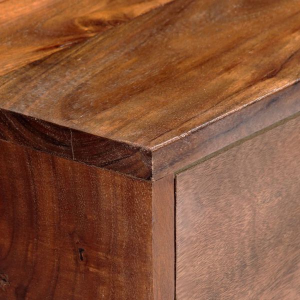 vidaXL TV omarica 120x30x49 cm trden akacijev les