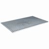 vidaXL Re&scaron;etka srebrna 30 x 30 x 2 cm Jeklo vroče pocinkano