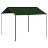 vidaXL Paviljon 4 x 4 x 2,6 m Taupe Poliester in jeklo