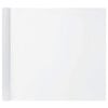 vidaXL Folija za okna statična matirana bela 60x500 cm PVC