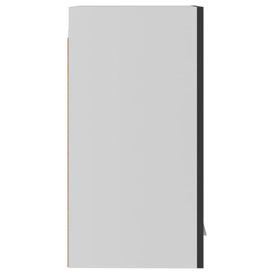 vidaXL Viseča omarica siva 29,5x31x60 cm iverna plošča