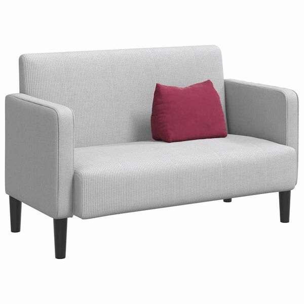 vidaXL Poglavni vzglavnik Vinorodna rdeča 45 x 20 x 35 cm