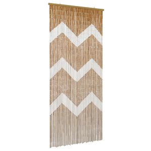 vidaXL Zavesa proti insektom večbarvno 200 x 90 cm Bambus
