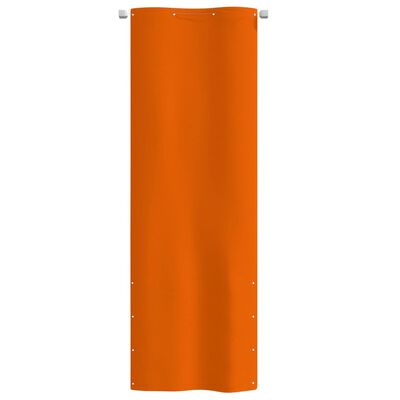 vidaXL Balkonsko platno oranžno 80x240 cm tkanina Oxford