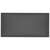 vidaXL Stenska glavna postelja 12 kos 30 x 15 cm Siva blago