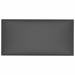 vidaXL Stenska glavna postelja 12 kos 30 x 15 cm Siva blago