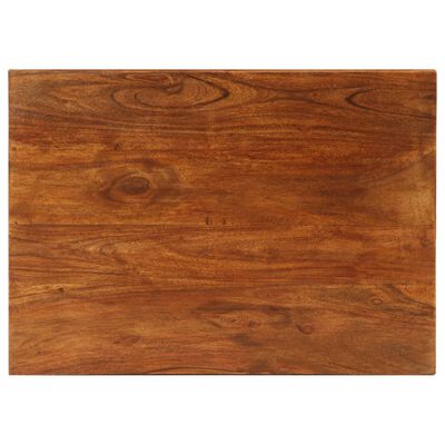 vidaXL Komplet mizic 3 kosi trden akacijev les 50x35x50 cm rjave barve