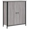 vidaXL Komoda siva sonoma 70x30x80 cm inženirski les
