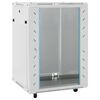 vidaXL Omrežna omarica 15U z nogami 19" IP20 60x45x86 cm
